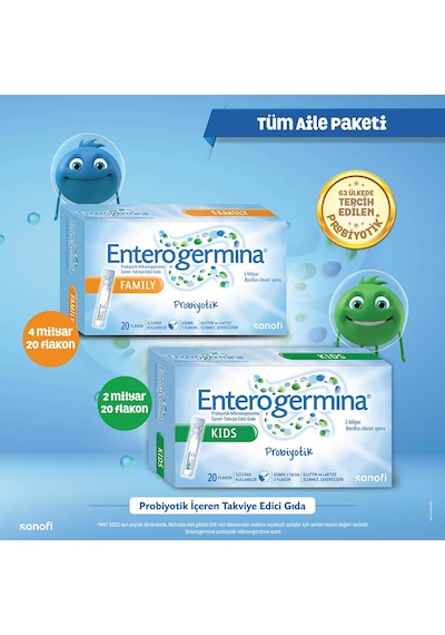 Enterogermina 2B 20 Flakon + 4B 20 Flakon