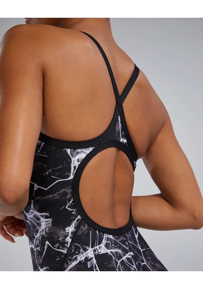 Tyr Durafast Elite Kadın Diamondfit Mayo - Synapse Siyah