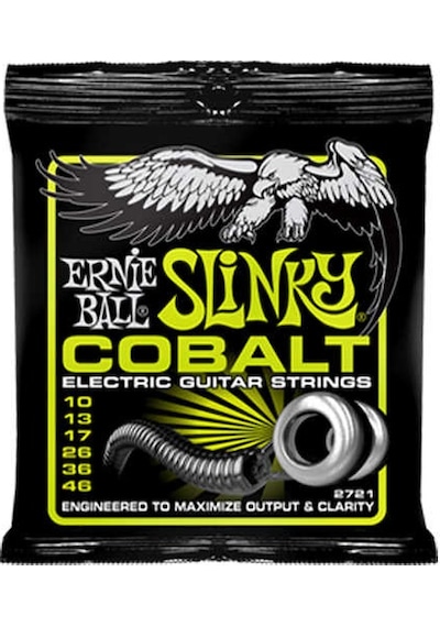 Ernie Ball 2721 Cobalt Regular Slinky Elektro Gitar Teli (10-46)