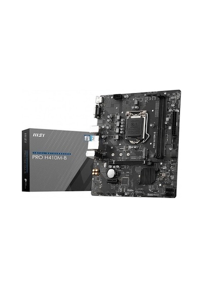Msı Pro H410m-b 2933mhz Ddr4 M.2 Hdmı Vga 1200p