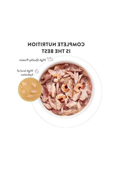 Ton Balığı İçeren Kedi Maması, 6 Paket 50 Gr 100 G