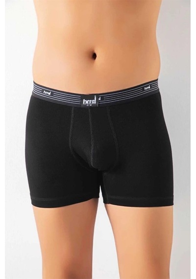 Hmd 423x3 Erkek 3'lü Bamboo Boxer-siyah Siyah