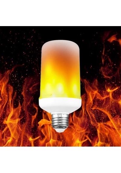 2 Adet Cata Ct 4059 Led Alev Ampul 5w Amber E27 Duy