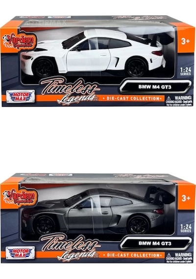 Motormax 1:24 Bmw M4 Gt3 , Beyaz
