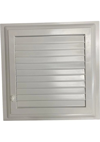 Mey İthalat Plastik Menfez 45x45 Beyaz Banyo Wc Havalandırma