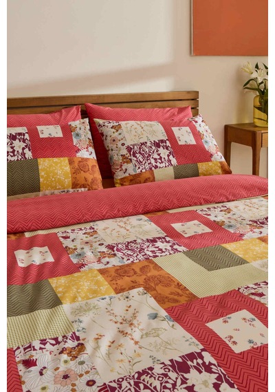 Sarah Anderson Comfora Çift Kişilik Nevresim Takımı Multicolour