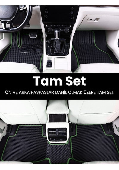 Renault Clio 4 Hatchback 2012-2019 Uyumlu Eva Paspas Tam Set Birebir Uyum,araca Özel Tasarım 306