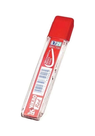 Mikro 0.7 Mm Kırmızı  Kalem Ucu 60 Mm