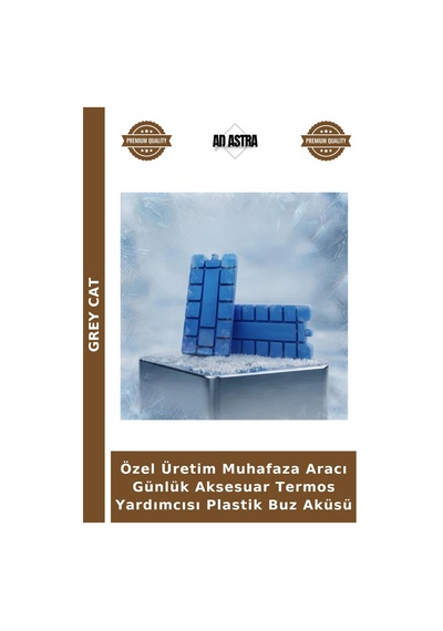 Özel Üretim Muhafaza Aracı Günlük Aksesuar Termos Yardımcısı Plastik Buz Aküsü Belirtilmemiş