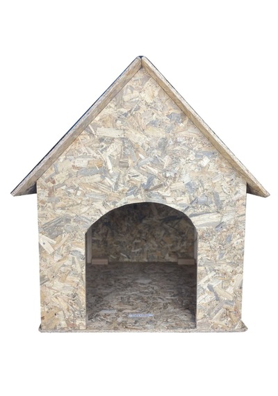 Reyo Köpek Kulübesi Büyük Boy Osb Xl Kırmızı Çatılı100x100x78 Cm