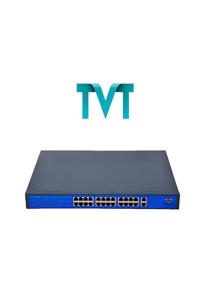 Tektra 24 Port + 2 Uplink Poe Switch Tks-2420gbl-a-177