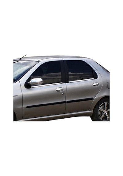 Fiat Albea Krom Cam Çıtası 4 Kapı P.çelik 2002-2012 Arası