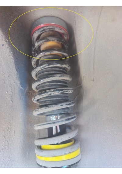Bmw E34 Arka Süspansiyon Yay Üst Lastiği 2 Adet 1
