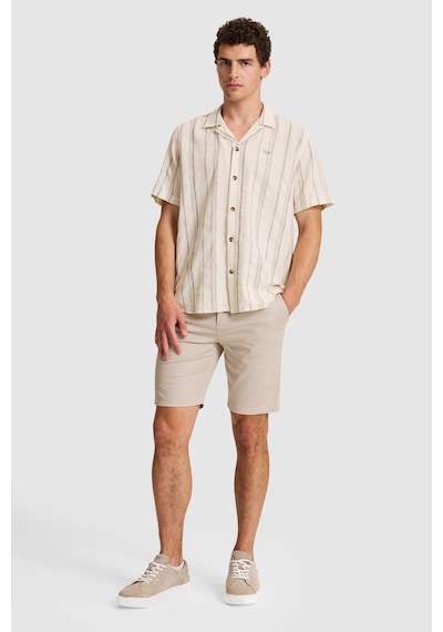 U.S. Polo Assn. U.s. Polo Assn. Erkek Bej Gömlek Kısa Kollu 50324743-vr011