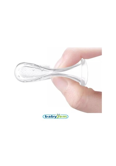 Silikon Bebek Parmak Diş Fırçası Çok Renkli