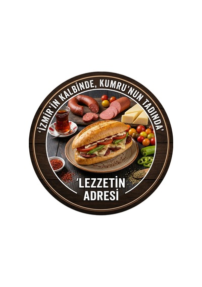 İzmir Kumru Temalı Kumrucular Cafeler Büfeler İçin Ahşap Duvar Kapı Dekoratif Süs Tablo 2