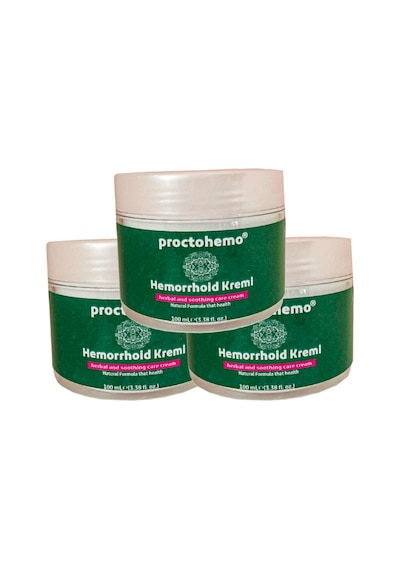 Proctohemo Hemorroidin Cream 150 Ml 3 Adet Birden