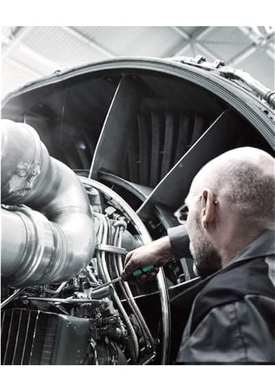 Wera 334/6 Raflı Tornavida Seti Kraftform, Plus Lazer Uç + Raf, 6