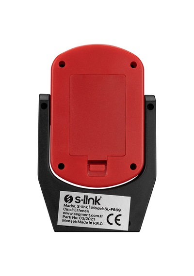 S-Link Sl-F669 2Wcob Led Pilli Dönebilen Kelepçe Stantlı Manyatik Çok Renkli
