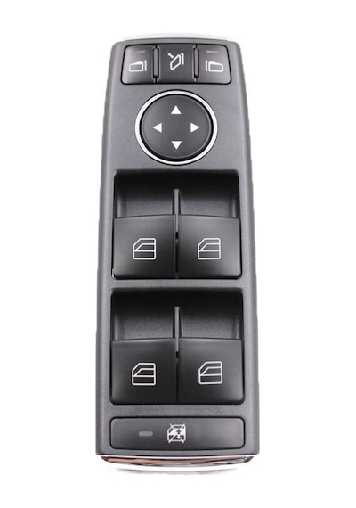 Mercedes W204 C Serisi Sol Dörtlü Cam Düğmesi Anahtarı 2008-2014
