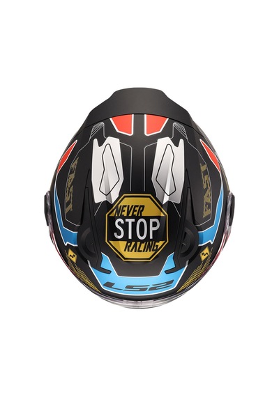 Ls2 Kid Zero Çocuk Kaskı Gri - Kırmızı