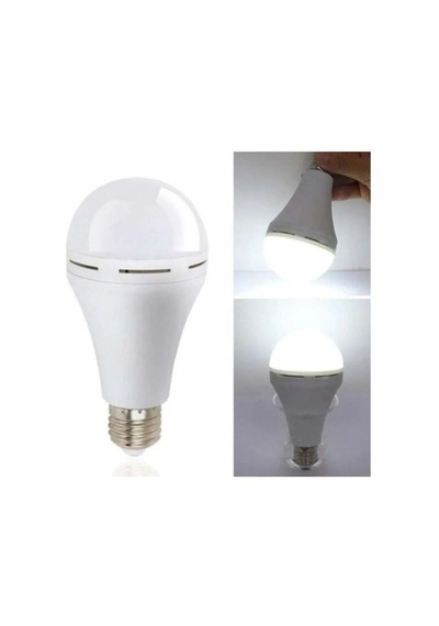 Ct-4229 9w 6400k E/27 Şarjlı Led Ampul Tekli Beyaz Işık E27 Led Ampul 7 Watt Yok Tr