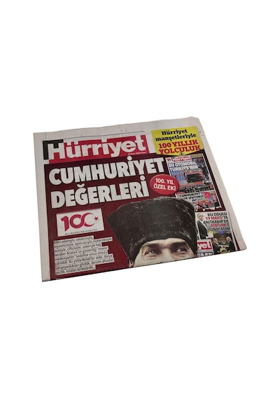 29 Ekim 2023 Hürriyet Gazetesi 100.yıl Özel 2.eki