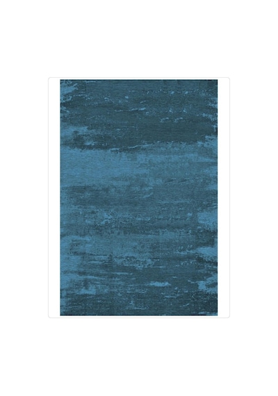 Batik Mavi Kaymaz Taban Halı Yıkanabilir Halı Kilim Yolluk