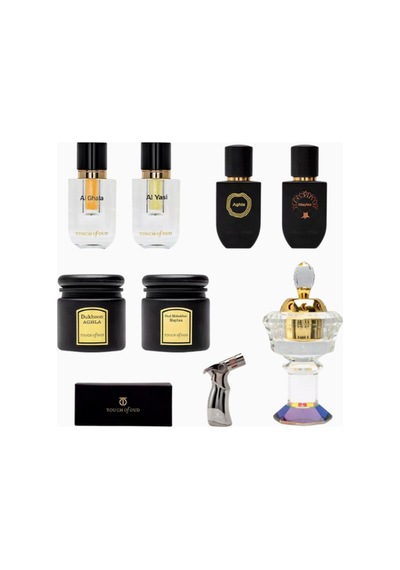 Touch Of Oud 9 Pieces Gift Set Iıı Lüks Parfüm, Tütsü Ve Esans Yağları Hediye Seti