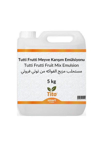 Tutti Frutti Meyve Karışımı Emülsiyonu 5 Kg