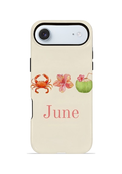 Apple iPhone Uyumlu 17 Air Vorian Çift Katmanlı Magsafe Kılıf June Seaside
