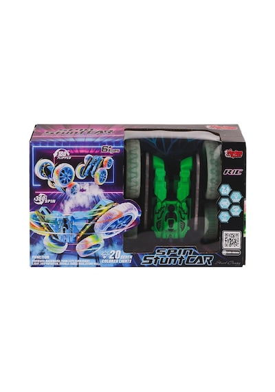 Hg-4-45 Kumandalı Işıklı Buharlı Stunt Spin Araba -eco Lounge Yeşil