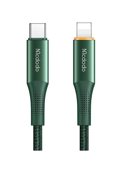 Mcdodo CA-9963 20 W Type-C To Lightning PD Data Şarj Kablosu 1.8 M Yeşil