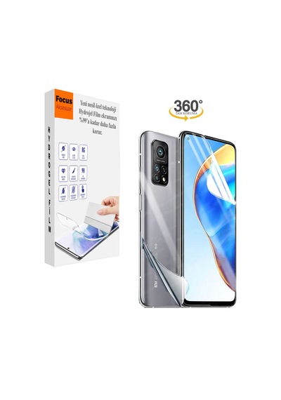 Redmi Mi 11 X Pro 2in1 Uyumlu Kırılmaz Cam Özel Kesim Hydrogel Film