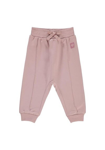 Civil Baby Civil Basic Kalp Etiketli 6-18 Ay Eşofman Altı Gülkurusu