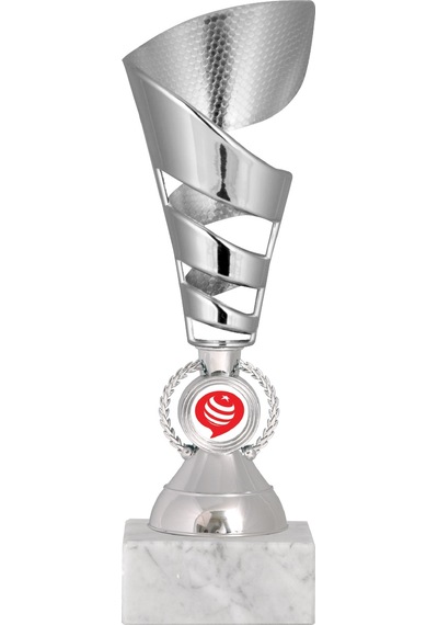 Odak Kupa - Genel Kupalar - Gn-010 B - 22 Cm Altın - Beyaz