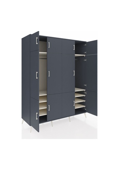 Kronos Gardrop 10 Raflı 12 Kapaklı 2 Askılı 176x59x221 Antrasit-antrasit/aytaşı Antrasit/aytaşı Kronos Gardrop 10 Raflı 12 Kapaklı 2 Askılı 176x59x221 Antrasit-antrasit/aytaşı Antrasit/aytaşı