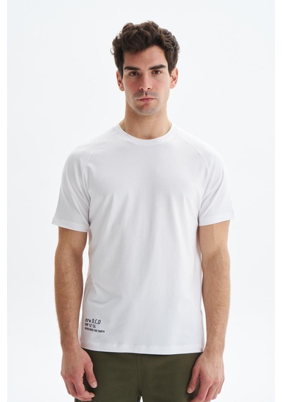AR-MA Arma Erkek Regular Fit Basic Reglan Kollu Süprem Bisiklet Yaka Tişört Y29344472202 Beyaz AR-MA Arma Erkek Regular Fit Basic Reglan Kollu Süprem Bisiklet Yaka Tişört Y29344472202 Beyaz