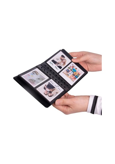 Instax Spiralli Polakart Fotoğraf Albümü, 6x9cm, 68 Fotoğraf Kapasitesi Beyaz