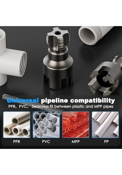 İç Ve Dış Dişli Kesimi İçin Pvc Boru Açma Makinesi, Boru Dişi Açıcı, İç Dişli Açıcı, İç Dişli Açıcı, Pvc/ppr Borular İçin Dış Boru Dişli Aleti, Plastik Borular 1/2 İnç