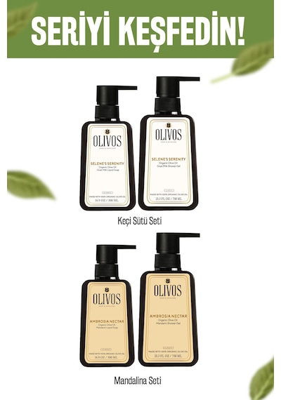 Hamam Kokulu Zeytinyağlı Duş Jeli & El Sabunu Seti Doğal, Kalıcı Ferahlık 750 Ml + 500 Ml
