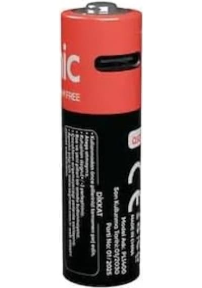 Pl1400, Aaa, Şarjlı Pil, 1.5volt, 400mah/750mwh, Type-c Ile Kolay Şarj, 2 Li Paket