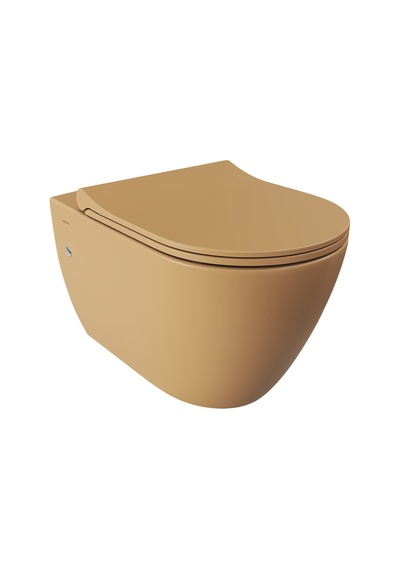 Bocchi Venezia Rimless Duvardan Asma Klozet - Mat Kaşmi R - 1295-011-0128 Beyaz