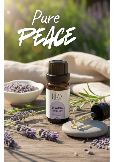 Hiza Herbal Care %100 Doğal Lavanta Yağı İntermedia 10 ML