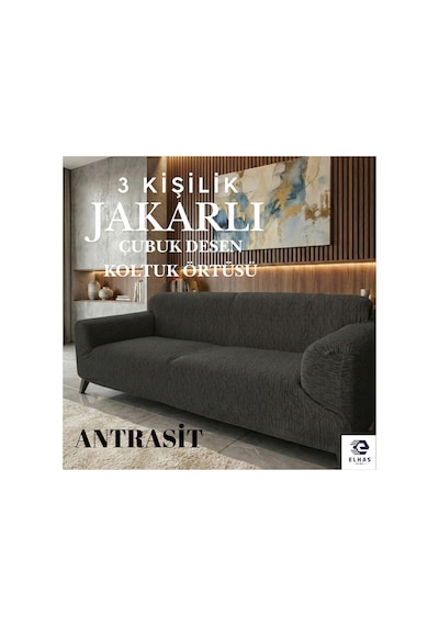 Jakarlı 3 Kişilik Lastikli Kanepe Örtüsü Lastikli Koltuk Örtüsü Koltuk Kılıfı Çubuk Desen Antrasit - 808552754 Antrasit Jakarlı 3 Kişilik Lastikli Kanepe Örtüsü Lastikli Koltuk Örtüsü Koltuk Kılıfı Çubuk Desen Antrasit - 808552754 Antrasit