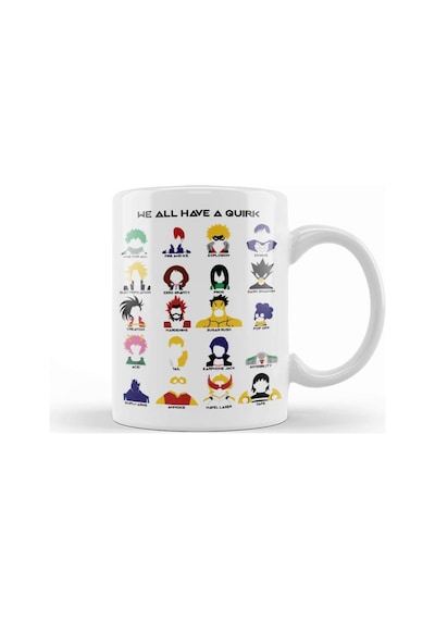My Hero Academia We All Have A Quirk Kupa Bardak Porselen Karışık