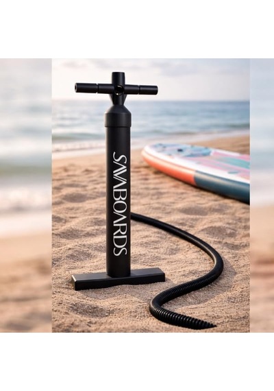 Savaboards Çift Taraflı Sup Pompası Paddle Board Manuel Hava Pompası, Şişirme Ve Hava Boşaltm