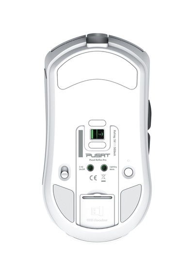 Pusat Reflex Pro 16000 Dpı 400 IPS Kablosuz RGB Oyuncu Mouse