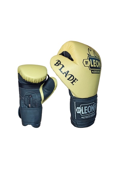 Aksaspor Leon Blade Training Boks, Kick Boks Ve Muay Thai Eldiveni Sarı