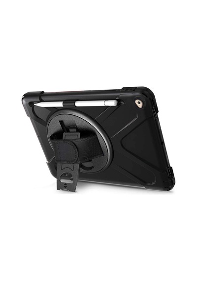 Apple İpad Mini 4 İçin Kılıf A1538-a1550 Heavy Defender Siyah İpad Mini 4 İle Uyumlu Kılıf - Siyah